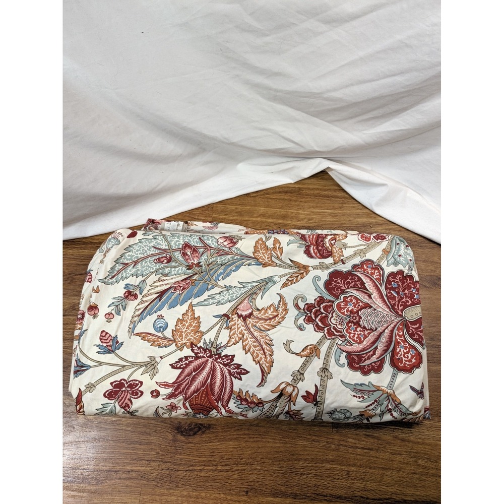 POTTERY BARN PALAMPORE Lolita/Deidre Queen Full Duvet Cover Butterflies